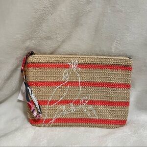 NWT Straw Beach Wristlet - Coastal Paradise​​